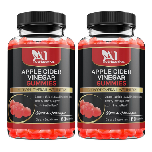 Apple Cider Vinegar Gummies Maximum Strength Energy Boost & Gut Health-Supports Digestion, Detox & Cleansing